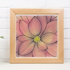 Lotus Flower Clear Stamps for Card Making DIY Scrapbooking