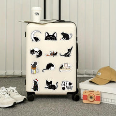 52 Cat Stickers for Laptops Skateboards Water Bottles Cars