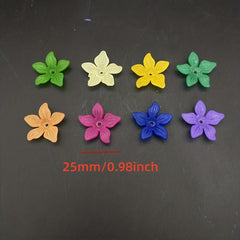 30pcs Purple Thorns Petals Flower Bouquet DIY Material Gypsophila