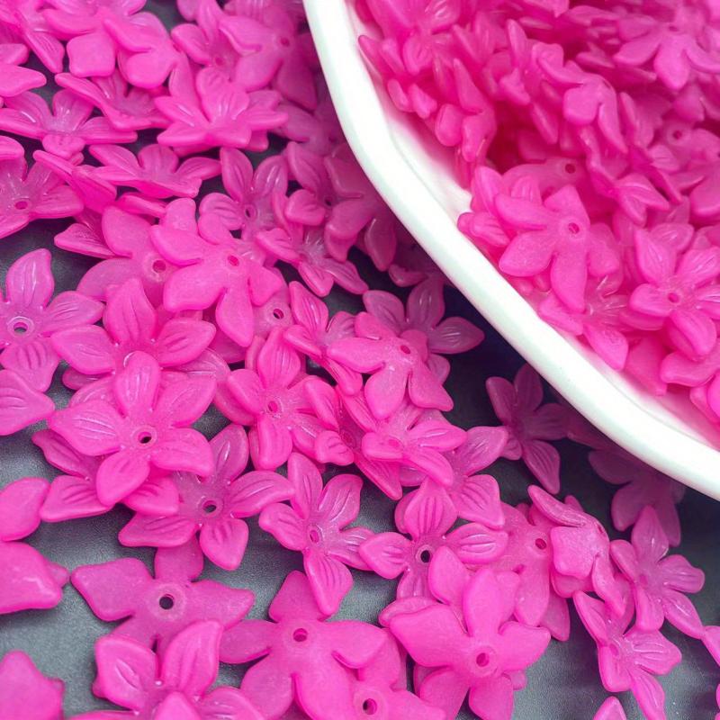 30pcs Purple Thorns Petals Flower Bouquet DIY Material Gypsophila