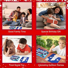 Christmas Theme Sticker Book with Number Sticker Paint Books