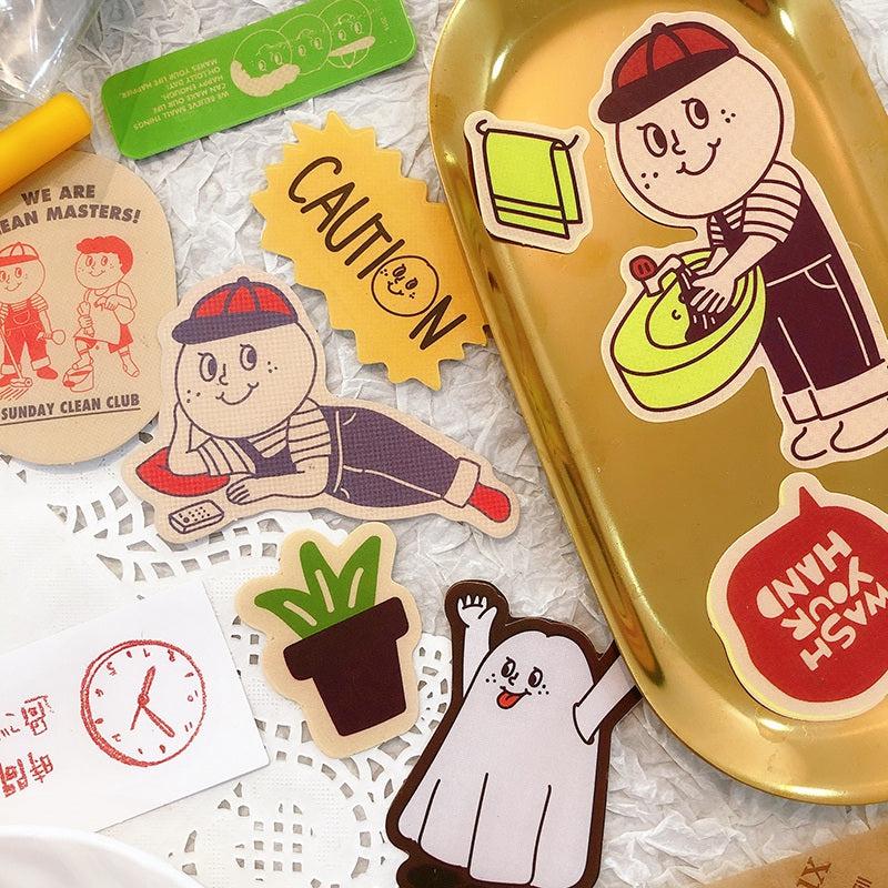 32pcs Ohlolly Stickers for DIY Projects School Supplies