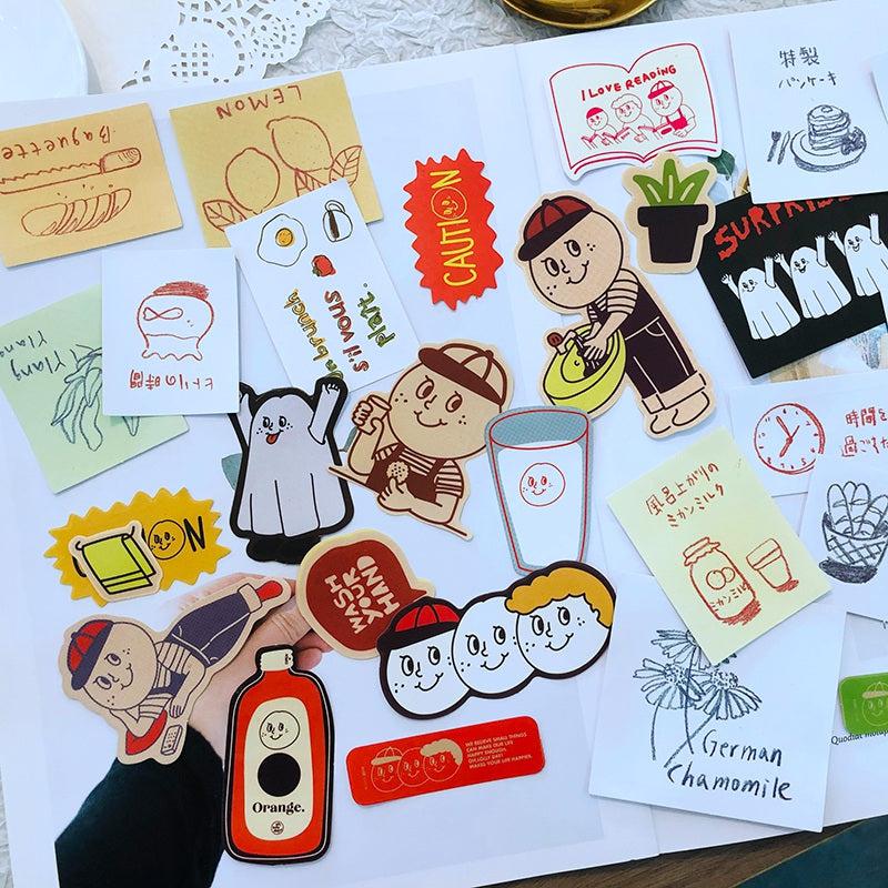 32pcs Ohlolly Stickers for DIY Projects School Supplies