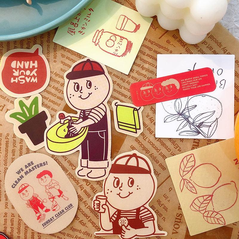32pcs Ohlolly Stickers for DIY Projects School Supplies