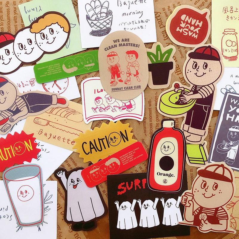 32pcs Ohlolly Stickers for DIY Projects School Supplies