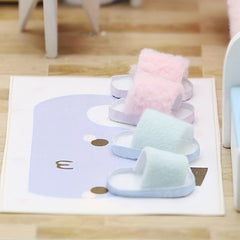 Children's Wooden Cabin Puzzle DIY Assembly Model