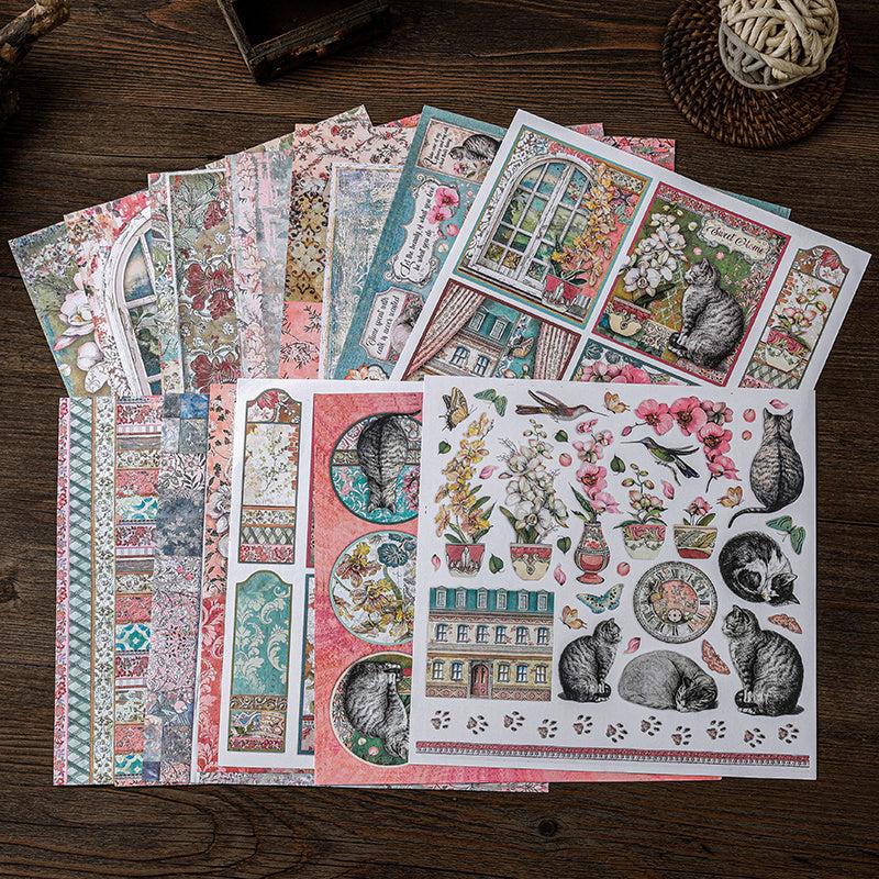 Retro Fantasy Plaid Paper Decoration - DIY Projects and Stationery