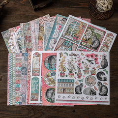 Retro Fantasy Plaid Paper Decoration - DIY Projects and Stationery