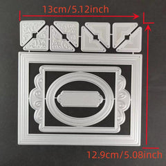 1pc Metal Cutting Dies Scrapbooking Paper Craft Album Card Punch Art