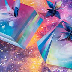 48pcs Starry Sky Paper Folding Origami Handicrafts DIY Craft Supplies
