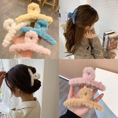 Big Hair Clip Solid Hairpin Playful Hair Accessories for Girls Women