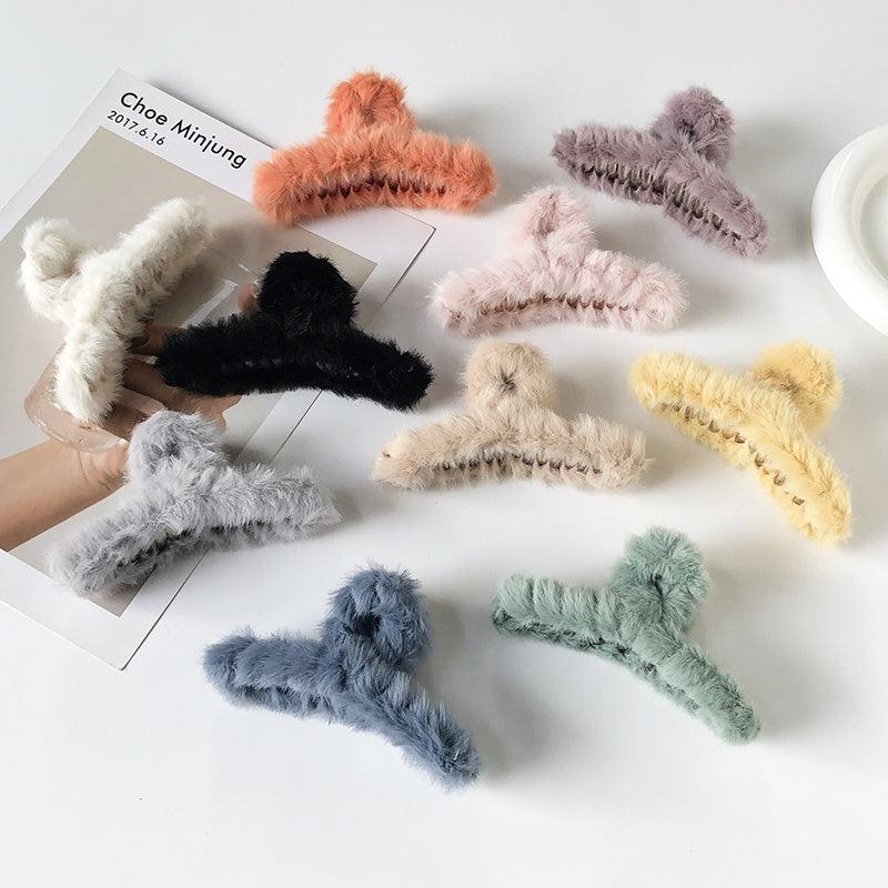 Big Hair Clip Solid Hairpin Playful Hair Accessories for Girls Women