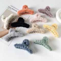 Big Hair Clip Solid Hairpin Playful Hair Accessories for Girls Women