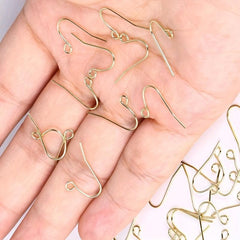 50pcs Hypoallergenic Earring Hooks for Jewelry Making