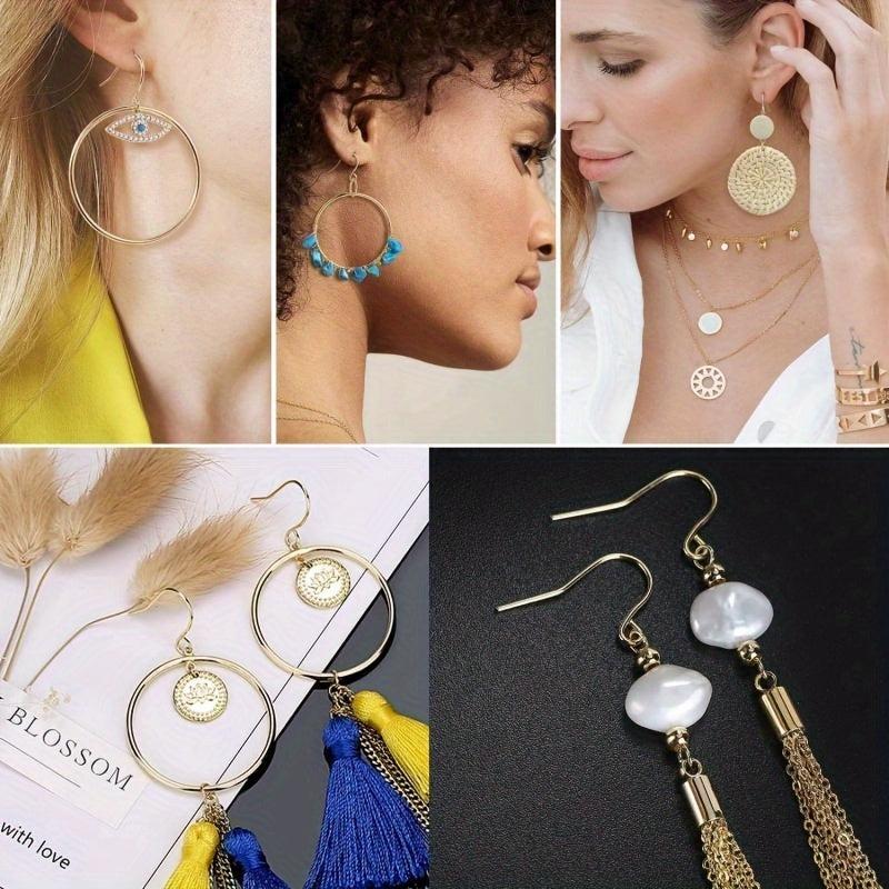 50pcs Hypoallergenic Earring Hooks for Jewelry Making