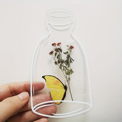 18pcs Transparent Utensil Stickers Pack Waterproof PET Journal Decoration