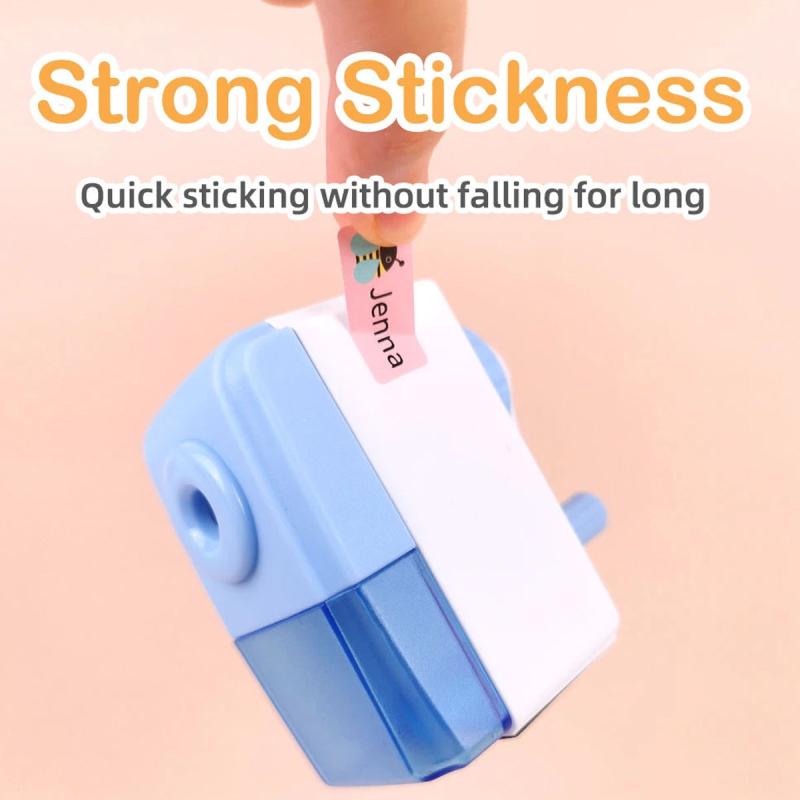 Custom Cartoon Name Stickers Waterproof Personalized Tags - 60-240pcs