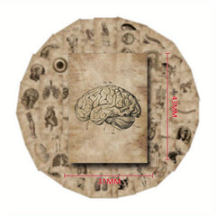 56pcs Human Organ Stickers Retro Aesthetics Vinyl Waterproof Stickers
