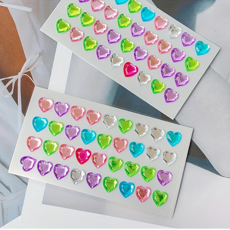 Adhesive Gems Stickers Bling Jewels Sticker Rhinestone Crystal Sticker
