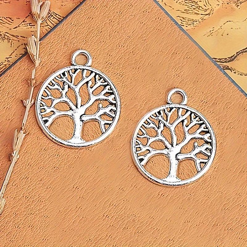20pcs Tree Of Life Pendants for DIY Jewelry Craft