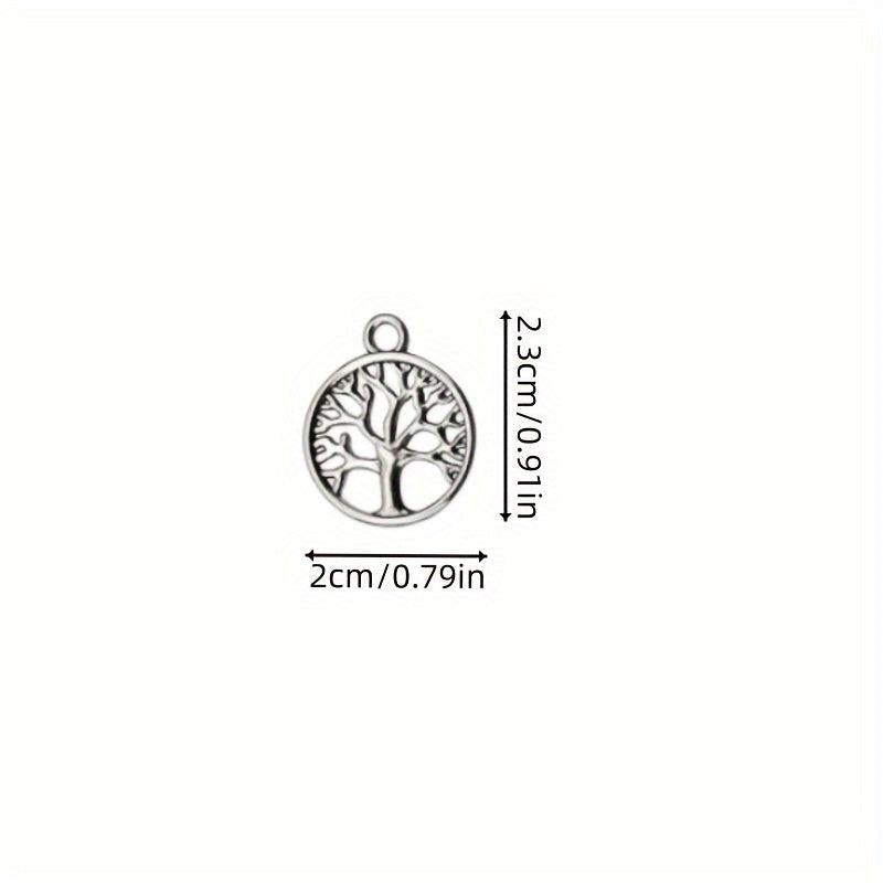 20pcs Tree Of Life Pendants for DIY Jewelry Craft
