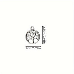 20pcs Tree Of Life Pendants for DIY Jewelry Craft