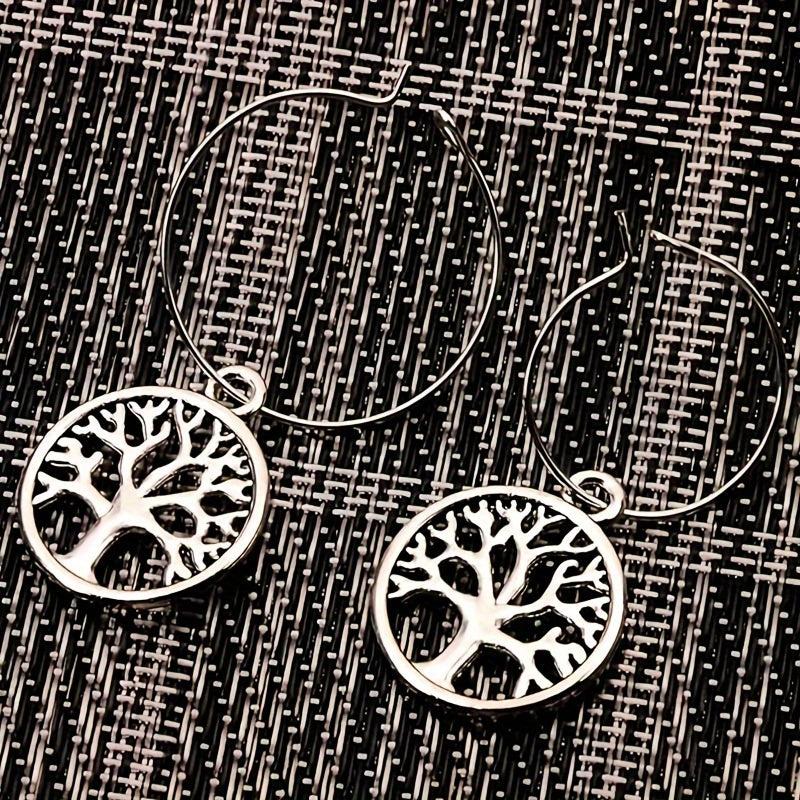 20pcs Tree Of Life Pendants for DIY Jewelry Craft