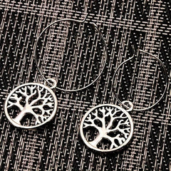 20pcs Tree Of Life Pendants for DIY Jewelry Craft