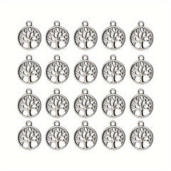 20pcs Tree Of Life Pendants for DIY Jewelry Craft