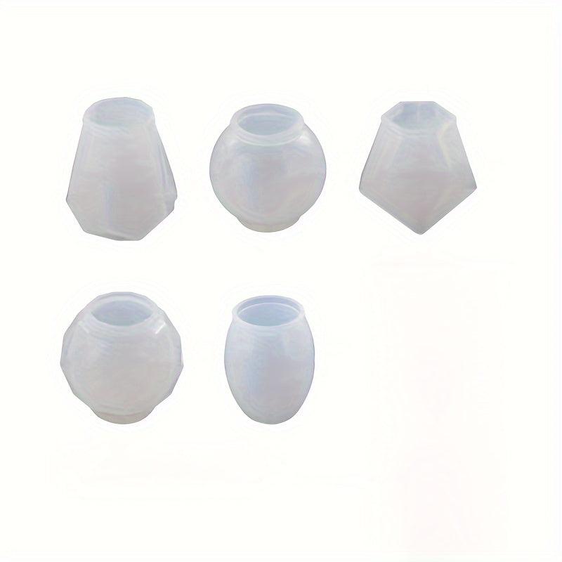 Geometric Spherical Bottle Stopper Resin Mold for DIY Wine Bottle Stopper