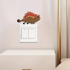 Monster Cartoon Animal Decorative Wall Sticker