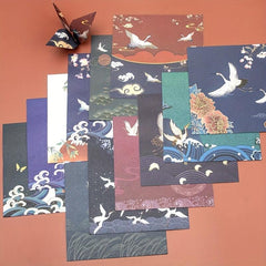 70pcs Colored Origami Paper Card Stacking Paper