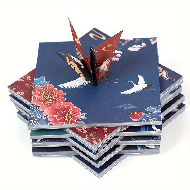 70pcs Colored Origami Paper Card Stacking Paper