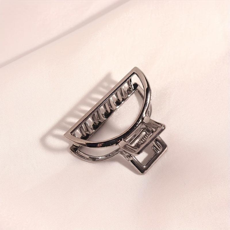 Minimalist Semi Circle Hair Clip for Women and Girls