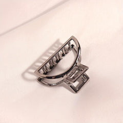 Minimalist Semi Circle Hair Clip for Women and Girls
