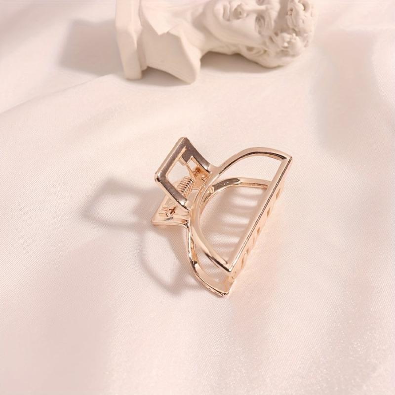 Minimalist Semi Circle Hair Clip for Women and Girls