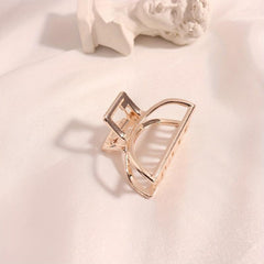 Minimalist Semi Circle Hair Clip for Women and Girls