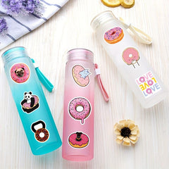 50pcs Sweet Candy Cookie Stickers for Laptop Water Bottle Cup