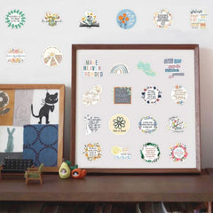 50pcs Cartoon Characters Stickers Laptop Scrapbook Water Bottle