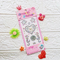 1pc Love Flower Style Gem Stickers