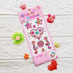 1pc Love Flower Style Gem Stickers