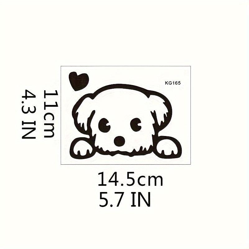Cartoon Puppy Switch Sticker Home Decoration Wall Sticker