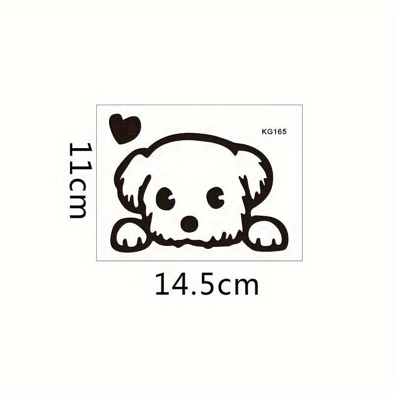 Cartoon Puppy Switch Sticker Home Decoration Wall Sticker
