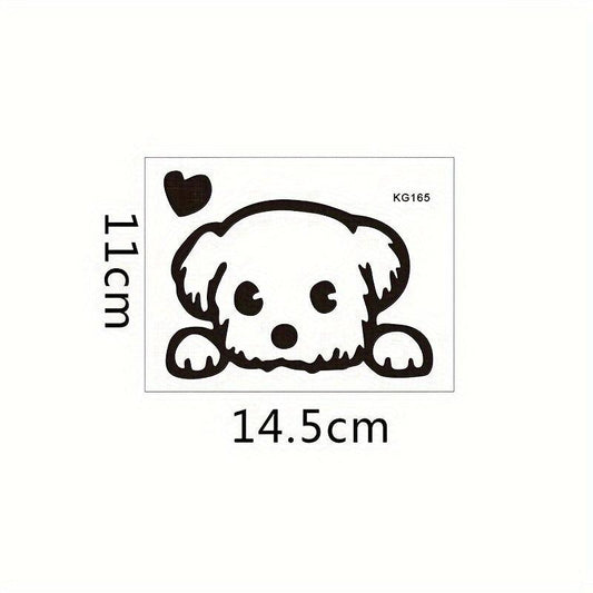 Cartoon Puppy Switch Sticker Home Decoration Wall Sticker