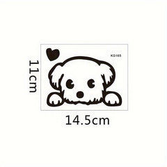 Cartoon Puppy Switch Sticker Home Decoration Wall Sticker
