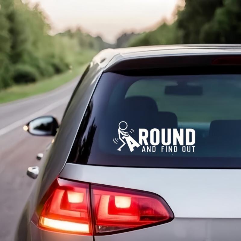 Waterproof Vinyl Sticker for Car Window Bumper