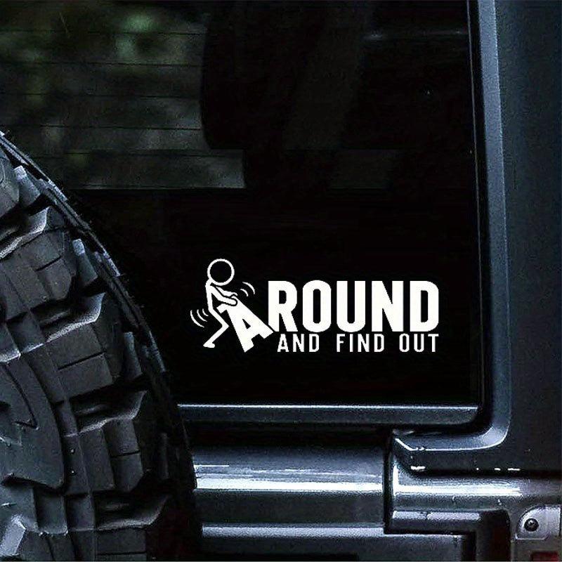 Waterproof Vinyl Sticker for Car Window Bumper