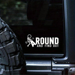 Waterproof Vinyl Sticker for Car Window Bumper