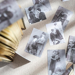 45pcs Vintage Photo Washi Stickers - Unlock Your Photo Studio Story