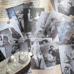 45pcs Vintage Photo Washi Stickers - Unlock Your Photo Studio Story